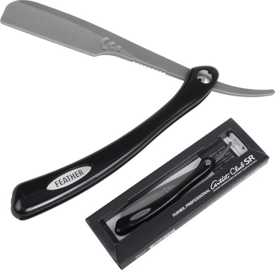 Feather shavette scheermes Professional Artiest Club Zwart ACSR-RB