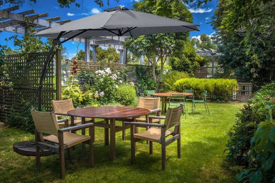 Feel Furniture Zweefparasol 3 Meter Lichtgrijs