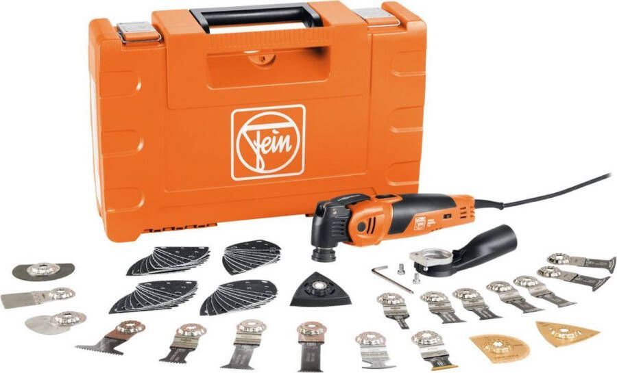 Fein MM700 Multimaster Max Top Multitool + 60 delige accessoireset in koffer 450W