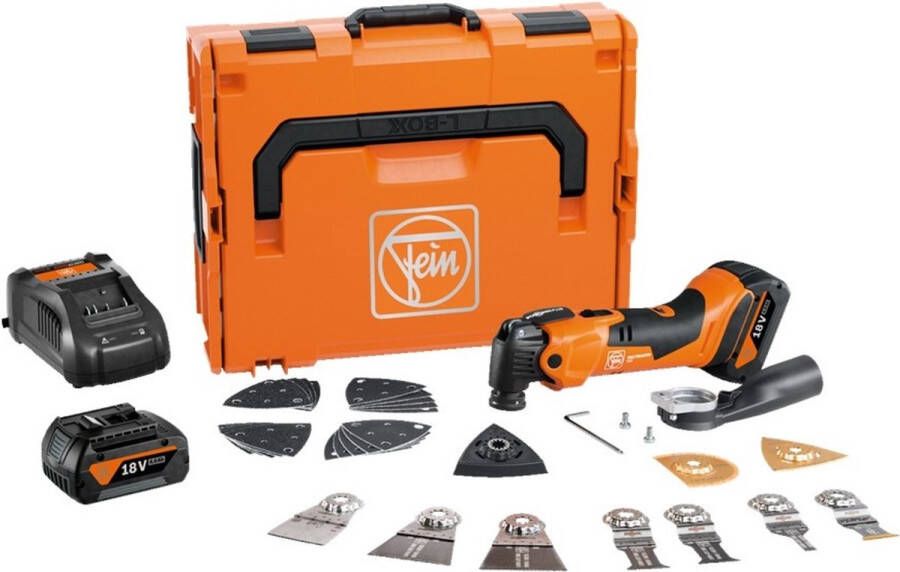 Fein AKKU Multimaster AMM 500 PLUS TOP 71293861000 Multifunctioneel accugereedschap Incl. accu Incl. 2 accus Incl. la