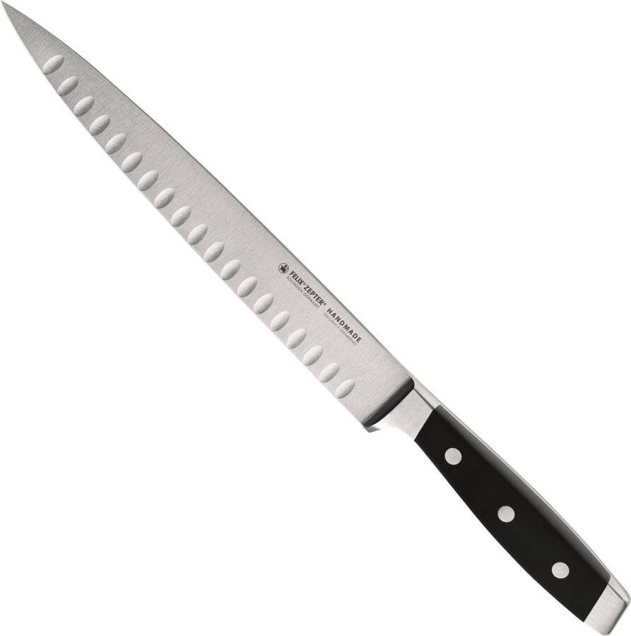 Felix Zepter First Class Vleesmes met Kuiltjes Perfecte Balans 23 cm Lemmet Ergonomisch Heft