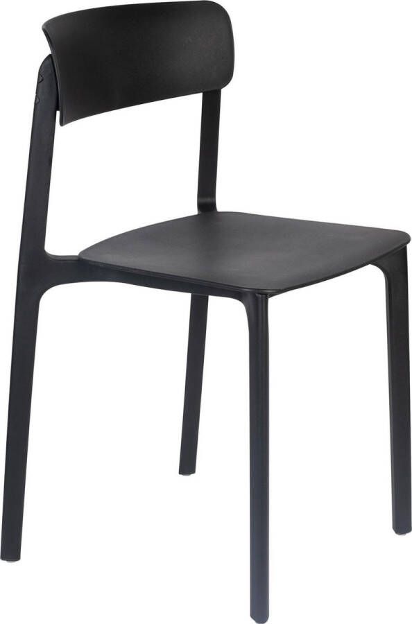 Housecraft Living Housecraft Clive Eetkamerstoelen Zwart Set van 4