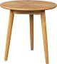Housecraft Living Housecraft Fabio Bijzettafel Rond Hout 50x50 cm Naturel - Thumbnail 2