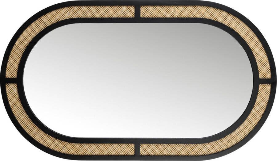 Housecraft Living Housecraft Aida Spiegel Ovaal Zwart