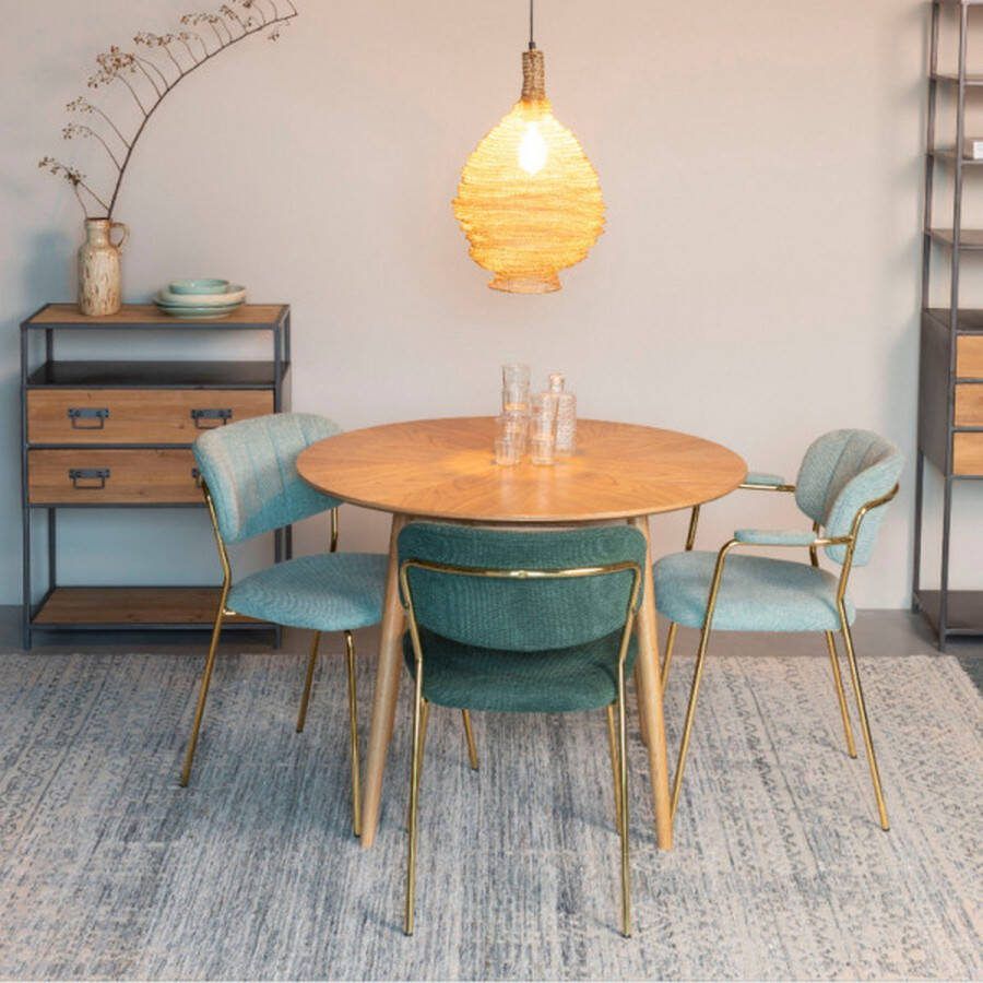 White Label Living | White Label Living | Tafel FabioØ120 Natural | Eettafels | Eettafel | Eettafels | Eettafel - Foto 2