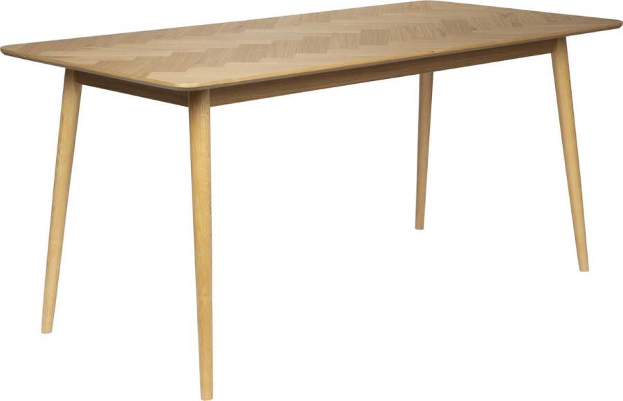 Housecraft Living Housecraft Fabio Eettafel Hout Visgraat 160x80 cm Naturel