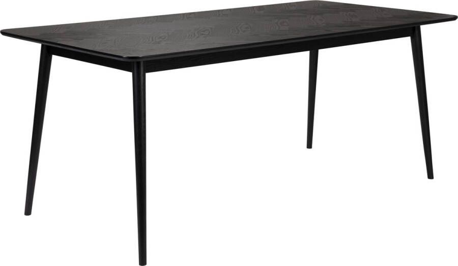 Housecraft Living Housecraft Fabio Eettafel Hout Visgraat 180x90 cm Zwart