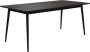 Housecraft Living Housecraft Fabio Eettafel Hout Visgraat 180x90 cm Zwart - Thumbnail 1