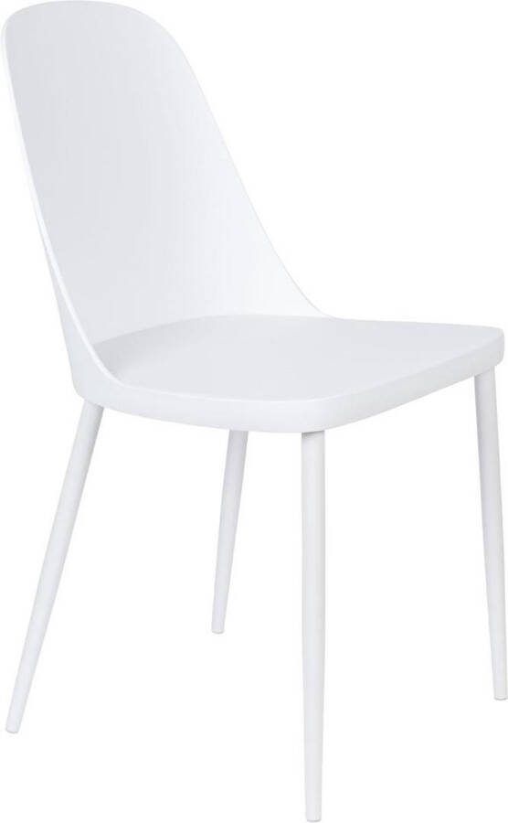 White Label Living | White Label Living | Eetkamerstoel Pip All White | Zitmeubels eetkamer | Eetkamerstoel | Zitmeubels eetkamer | Eetkamerstoel