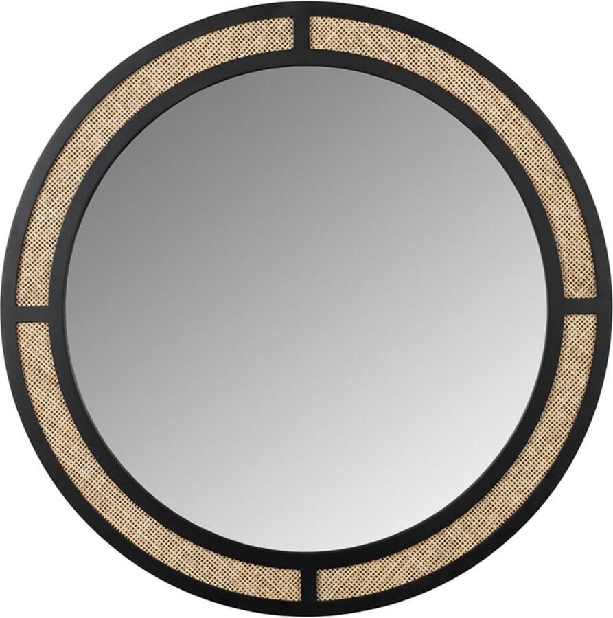 Housecraft Living Housecraft Aida Spiegel Rond Zwart