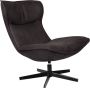 Housecraft Living Housecraft John Fauteuil Antraciet Zwart - Thumbnail 1