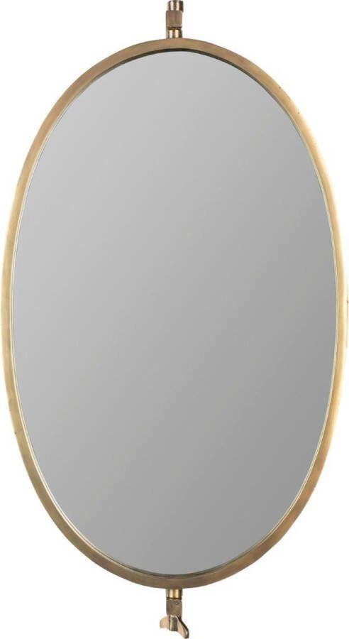 Housecraft Living Housecraft Lara Spiegel Wandspiegel Ovaal Goud