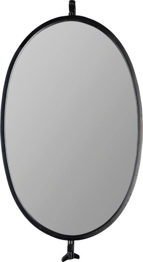 Housecraft Living Housecraft Lara Spiegel Wandspiegel Ovaal Zwart