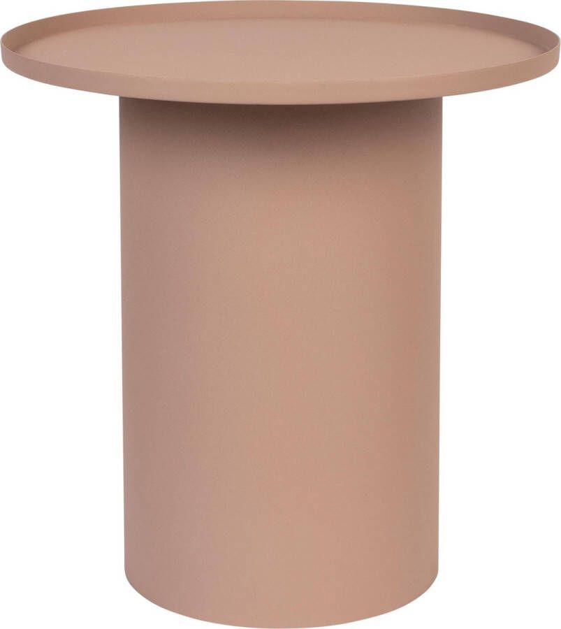 AnLi Style Side Table Sverre Round Rose Pink