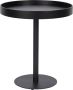Housecraft Living Housecraft Yuri Bijzettafel Rond Hout 45x45 cm (S) Zwart - Thumbnail 1