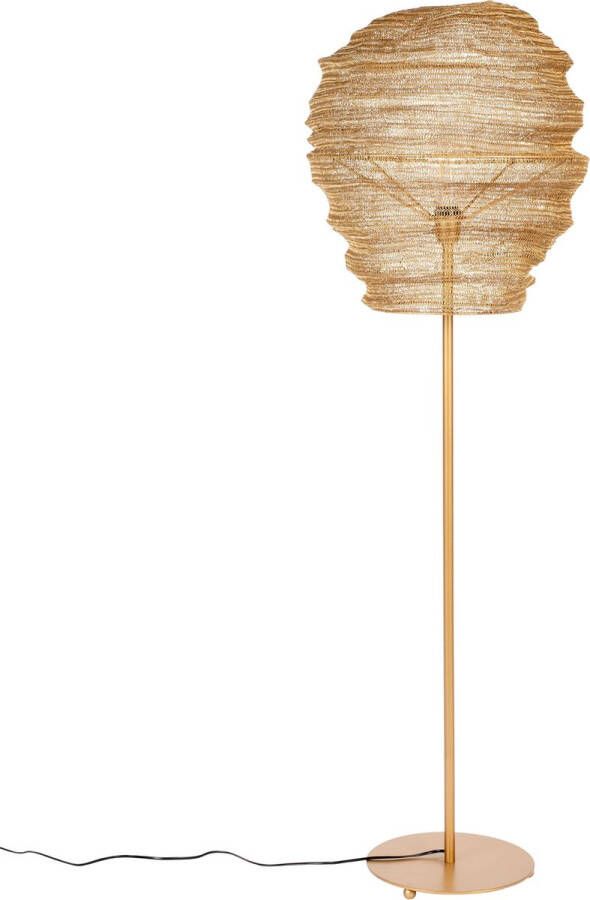 Housecraft Living Housecraft Lena Vloerlamp Staande lamp Goud