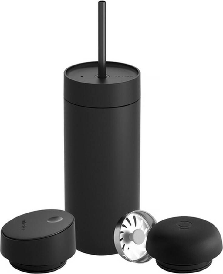 Fellow Thermosbeker Drinkfles Waterfles Carter Move 3in1 Wit 473ml (thermos koffie to go beker)