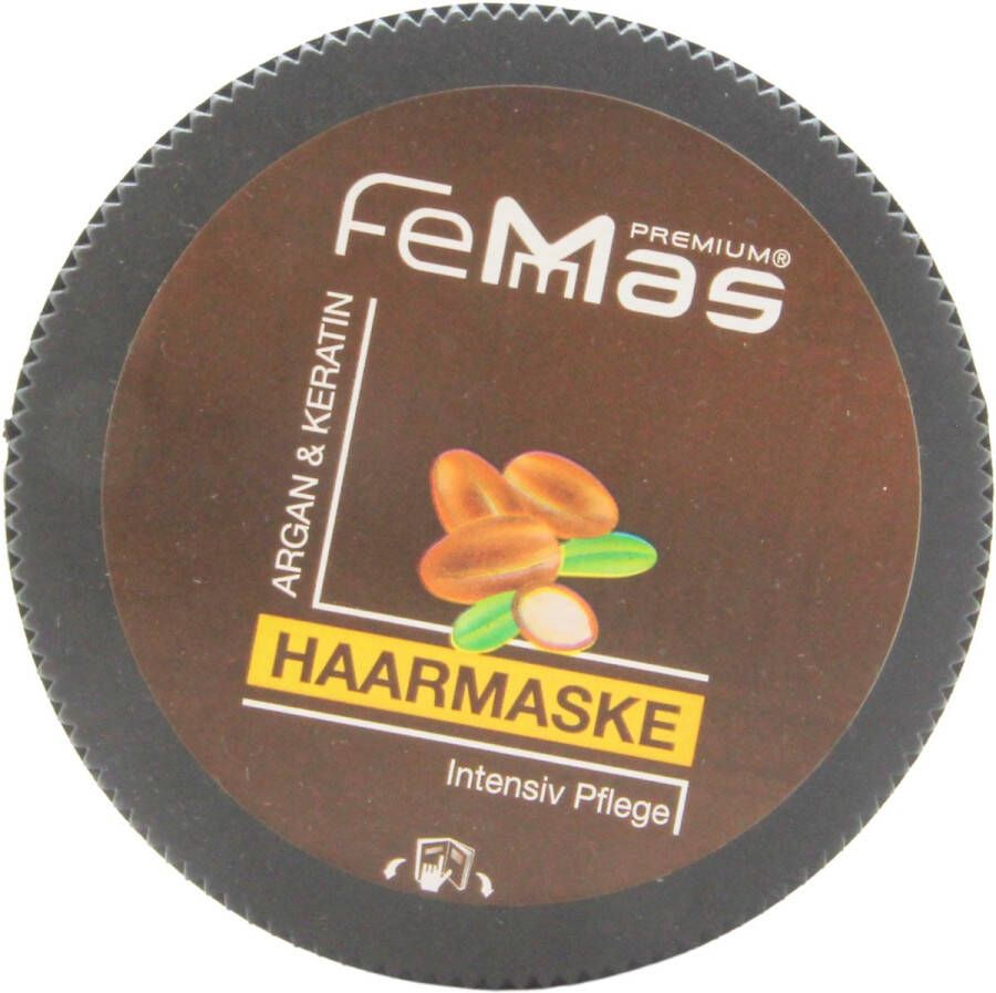 Femmas Argan & Keratine Haarmasker intensief 300 ml