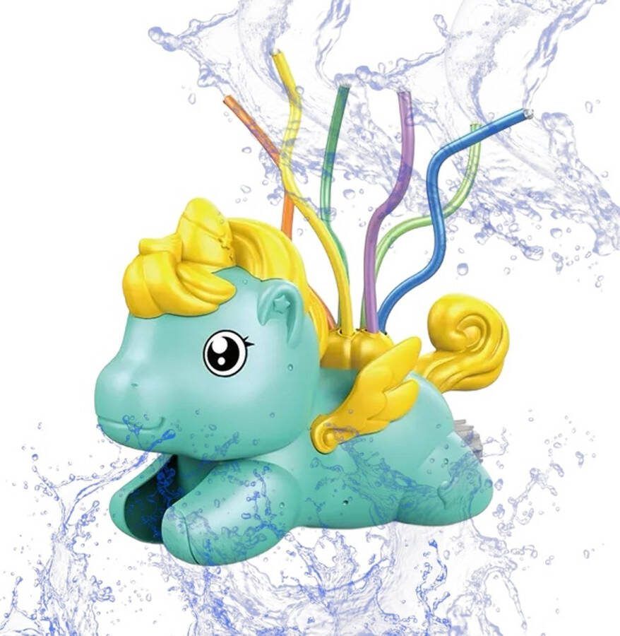 FEMUR Waterspeelgoed – Zomer Speelgoed – Speelgoed voor in de Tuin – Zwembadspeelgoed – Water Fontijn – Badspeelgoed – Buitenspeelgoed – Waterpistool – Waterballon – Water Sprinkler Eenhoorn