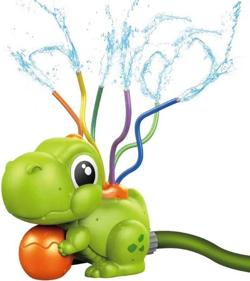 FEMUR Waterspeelgoed – Zomer Speelgoed – Speelgoed voor in de Tuin – Zwembadspeelgoed – Water Fontijn – Badspeelgoed – Buitenspeelgoed – Waterpistool – Waterballon – Water Sprinkler Dino
