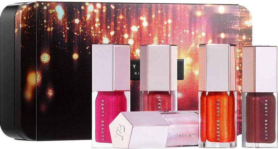 Fenty Beauty 5-Pack Glossy Posse Mini Lip Gloss Bomb Collection Limited Edition