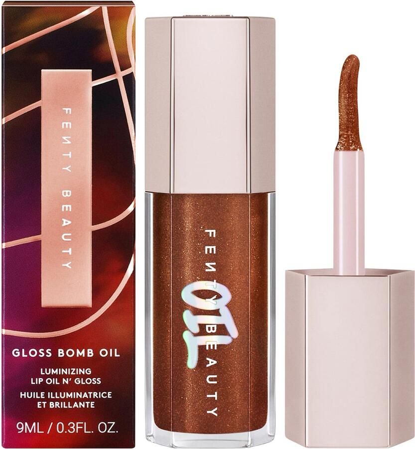 Fenty Beauty Gloss Bomb Oil Luminizing Lip Oil N' Gloss Lipgloss Coppa Cookie