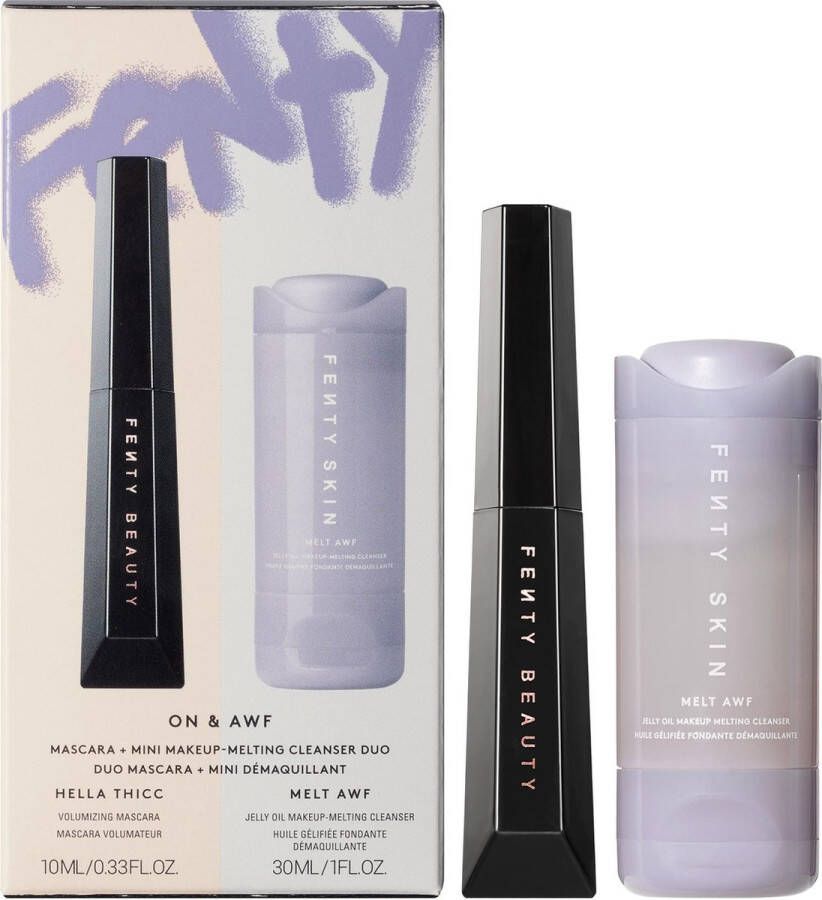 Fenty Beauty On n Awf Mascara + Makeup-Melting Cleanser Duo Make-up remover