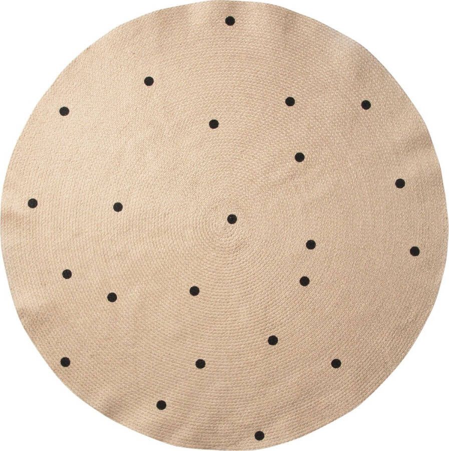 Ferm living Jute Vloerkleed Ø 130 cm