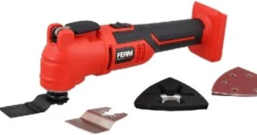 FERM snoerloze Multitool 20V met quick release EXCLUSIEF accu