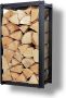 Blackwell Houtopslag Modulair Houtrek Hout Wandrek Woodstack Voor Binnen & Buiten - Thumbnail 1