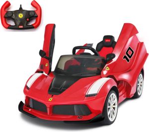 Ferrari FXX-K 12V rood met vleugeldeuren Elektrische Kinderauto Licentie auto 12v