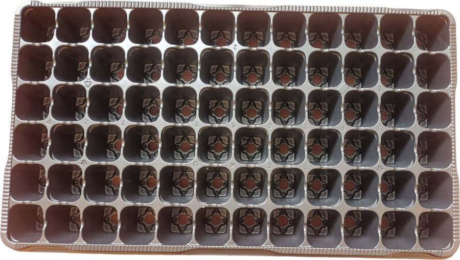 Ferrarium kweekbak 50x29cm met 96 gaten 3 stuks 5.5cm hoog kweek bak stekbak opkweken moestuin zaaibak