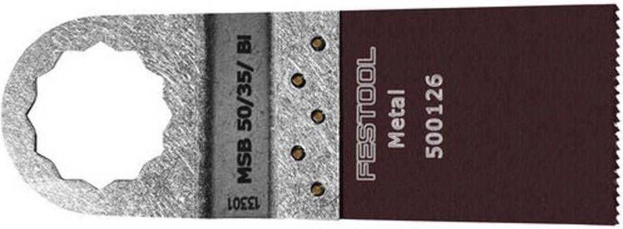 Festool 500140 MSB 50 35 Bi 5x Zaagblad 50 x 35mm Metaal (5st)