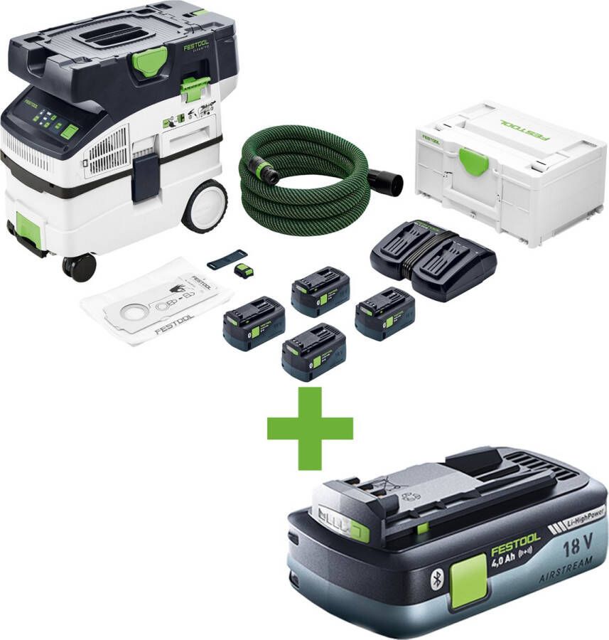Festool Accu Stofzuiger CTLC MIDI I-Plus CLEANTEC 577150