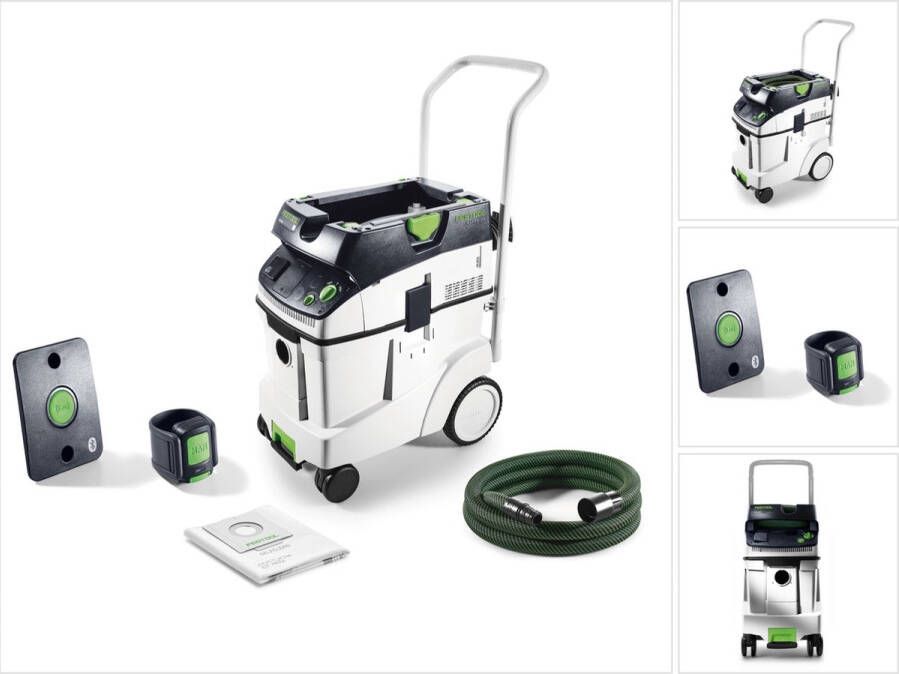 Festool CTL 48 E CLEANTEC mobiele stofafzuiger 48l stofklasse L ( 574975 ) + Bluetooth set