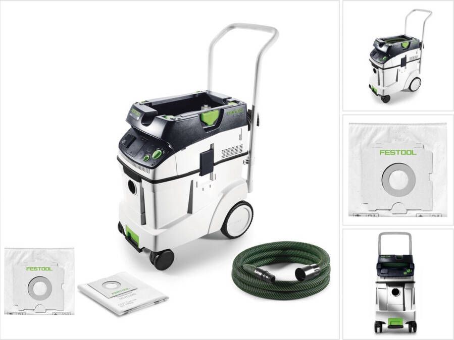 Festool CTL 48 E CLEANTEC mobiele stofafzuiger 48l stofklasse L ( 574975 ) + filterzak SC-FIS-CT