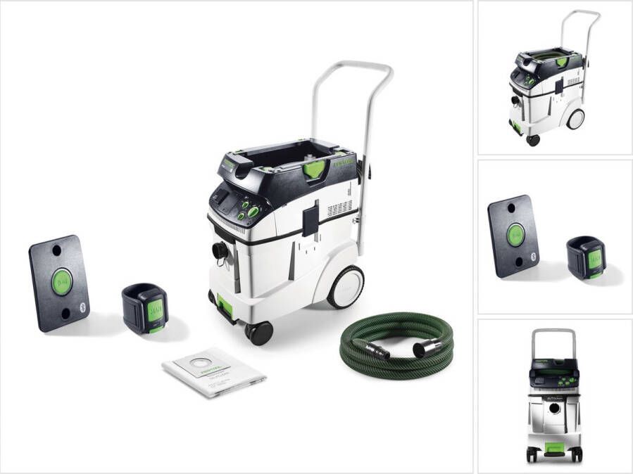 Festool CTM 48 E CLEANTEC mobiele stofafzuiger 48l stofklasse M ( 574992 ) + Bluetooth set