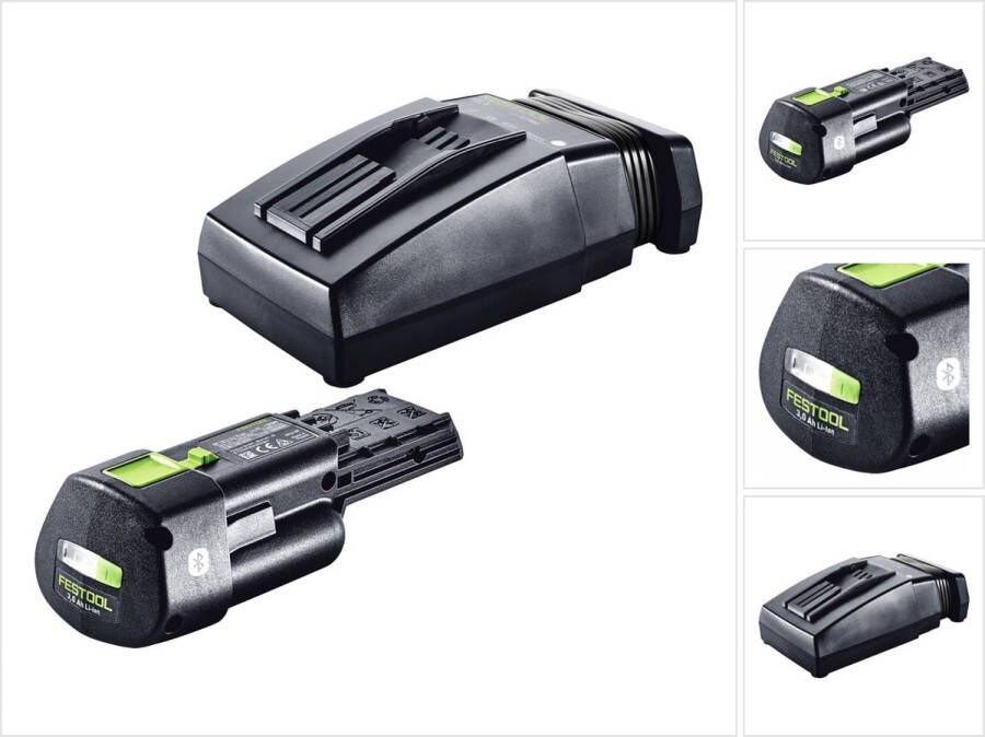 Festool energieset 1x BP 18 Li 3.0 Ergo I accu 18 V 3 0 Ah 3000 mAh Li-Ion ( 577704 ) + TCL 6 lader ( 201135 )