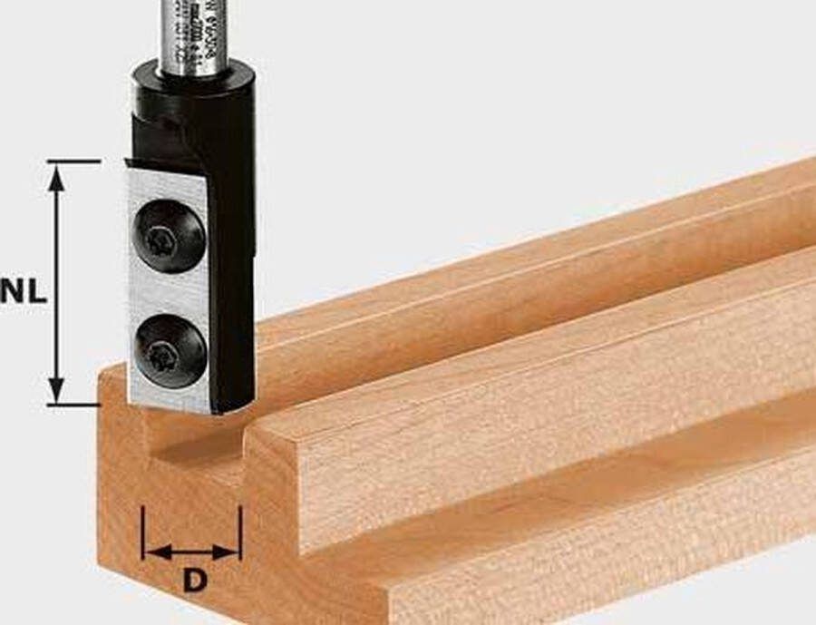 Festool HW S8 D10 25 WP Z1 Keermes-Groeffrees