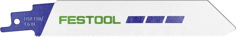 Festool Reciprozaagblad HSR 150 1 6 BI 5 METAL STEEL STAINLESS STEEL 577489