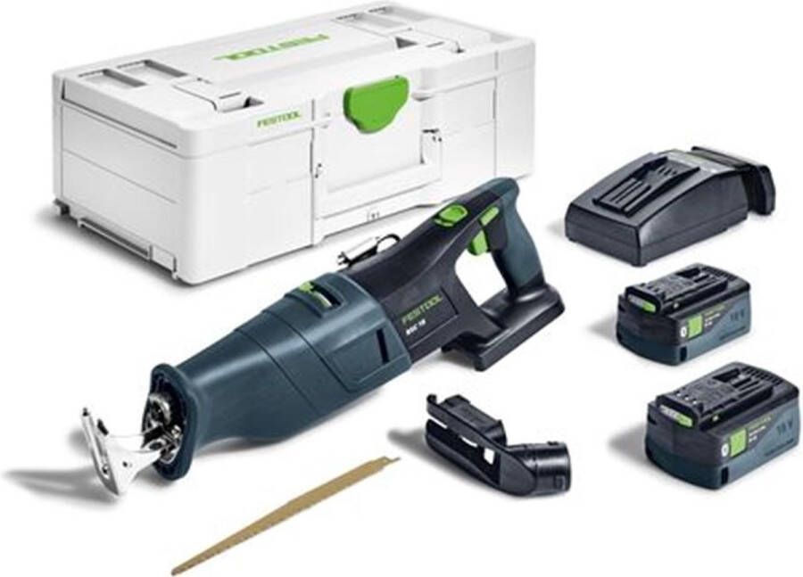 Festool Group GmbH & Co. KG Festool RSC 18 5 0 EBI-Plus Accu-reciprozaagmachine 576948