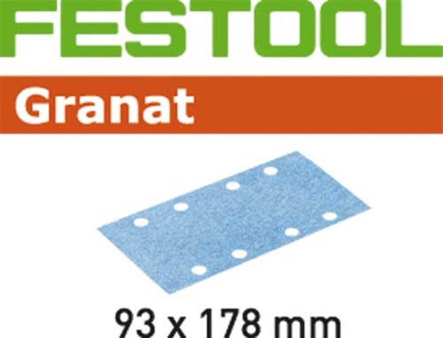 Festool Schuurpapier Granat Stf 93X178 K180 100