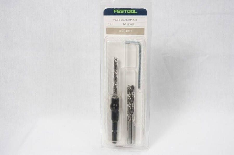 Festool HSS D 4 5 47 CE M-Set Spiraalboor 4 5 millimeter 493424