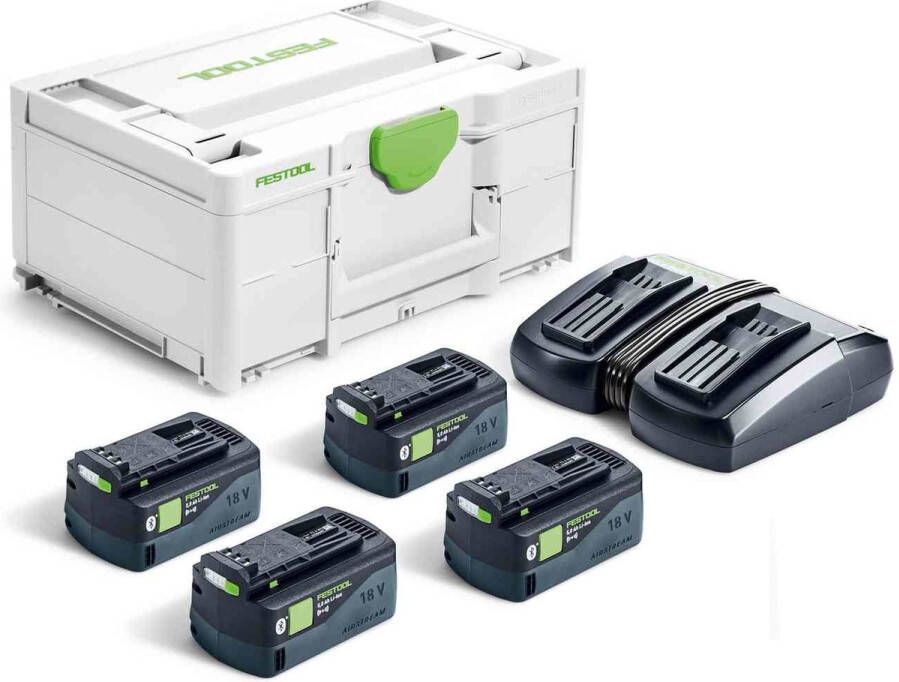 Festool SYS 18V 4x5 0 TCL 6 DUO Energie-set 18V in Systainer 577709