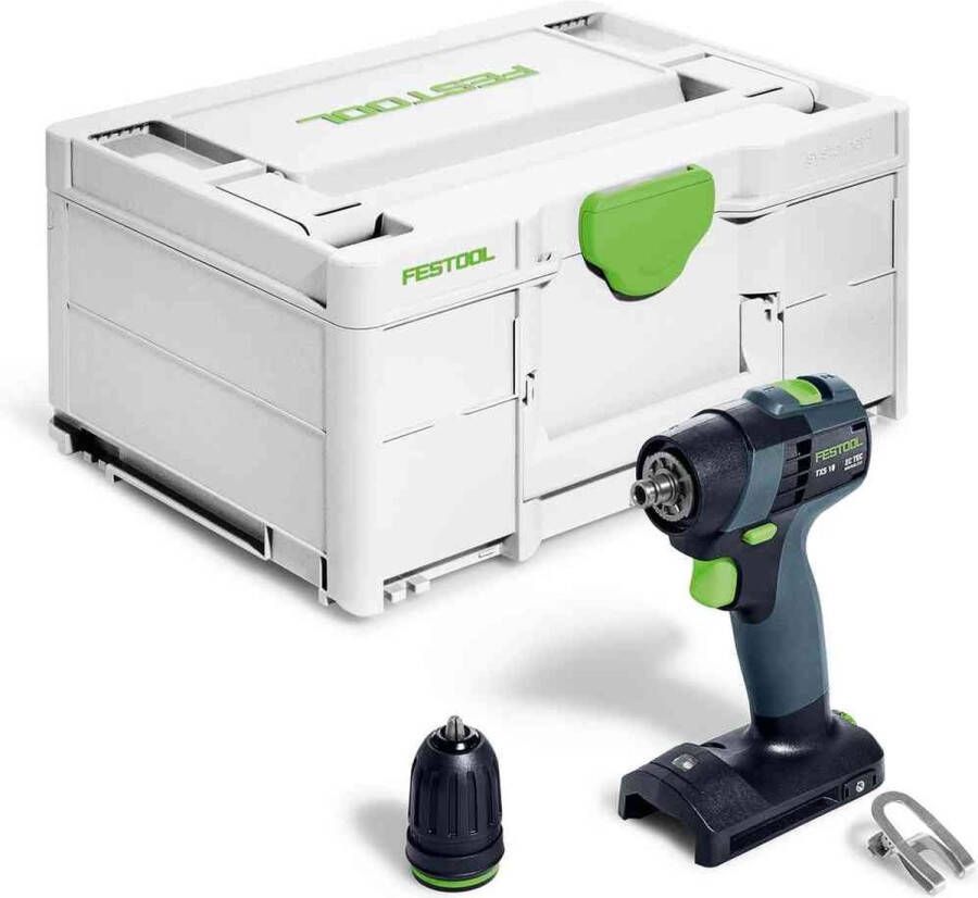 Festool TXS 18-Basic Accu Schroefboormachine 18V Basic Body in Systainer 576894