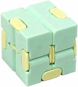 Fidget Cube Infinity cube fidget toys pastel groen