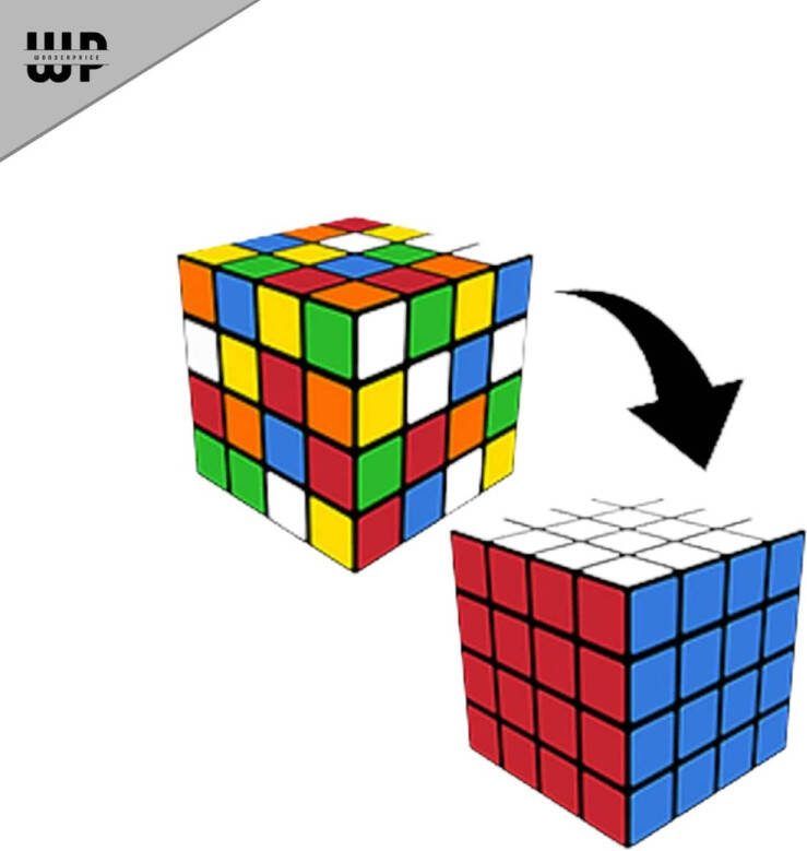 Fidget Toy Wonderprice Moyu Speed Cube 4x4 – Magic Puzzel Kubus – Educatief Speelgoed – Smartgames voor Kinderen en Volwassenen – Breinbrekers