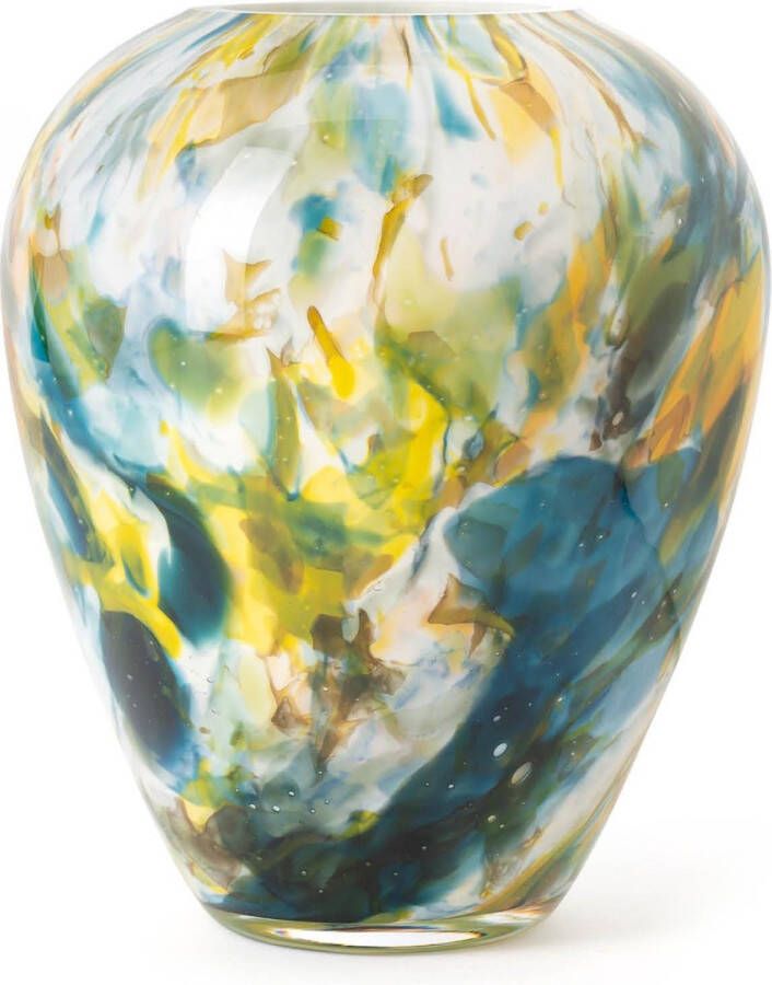 Fidrio Design vaas Alore COLORI glas mondgeblazen bloemenvaas hoogte 22 cm