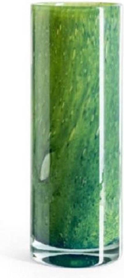 Fidrio Design vaas cilinder AMAZONE x- glas mondgeblazen bloemenvaas diameter 12 cm hoogte 32 cm