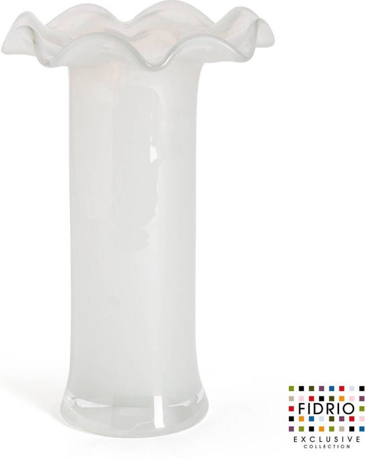 Fidrio Design vase Delicia MISTY glas mondgeblazen hoogte 30 cm